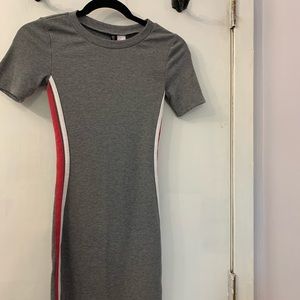 Divided Bodycon dress